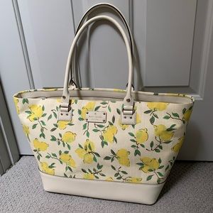 Kate Spade Lemon Print Satchel